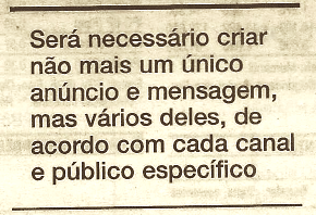 Capa da Gazeta Mercantil - Artigo - O ano da confiança digital - 2006