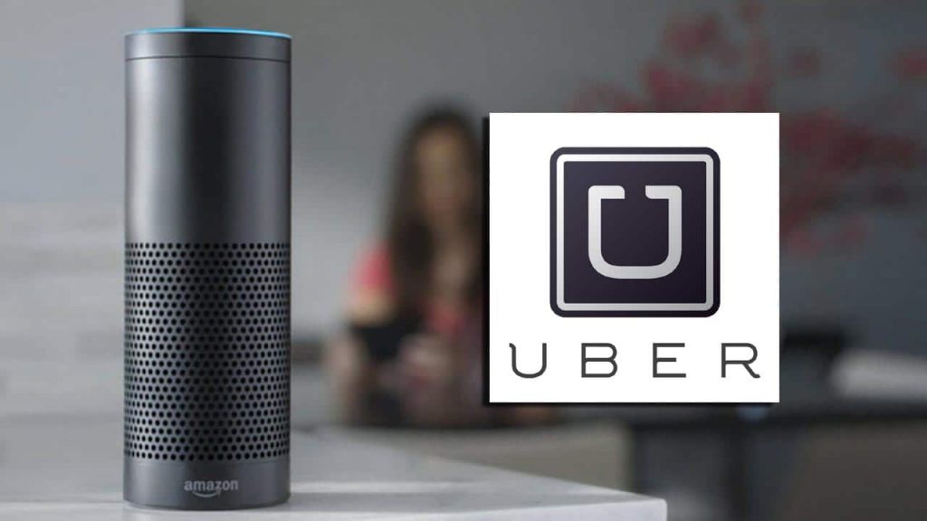 aunica uber alexa assistente pessoal