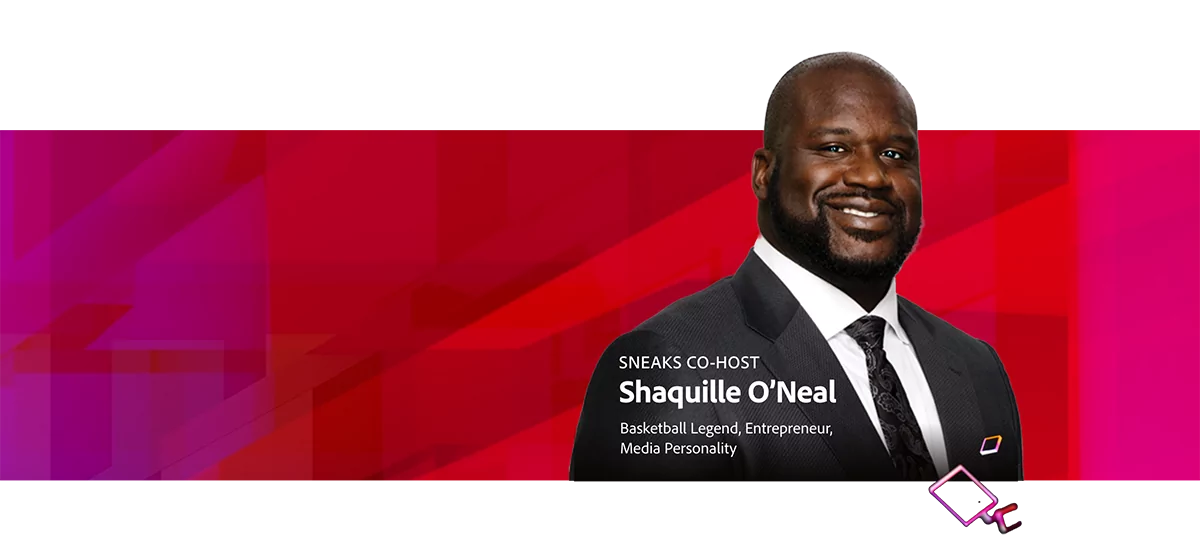 Adobe Summit 2023 Shaquille Oneal